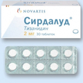 Сирдалуд NOVARTIS